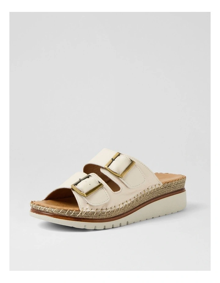 Isree Cream Leather Sandals image 2