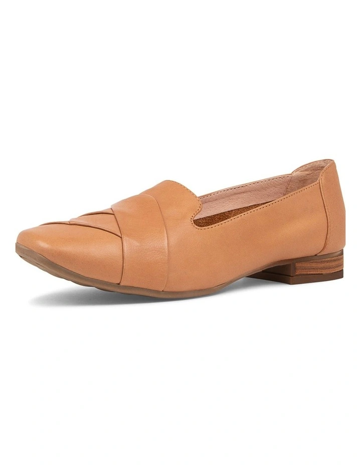 TILONY DARK TAN LEATHER LOAFERS image 2