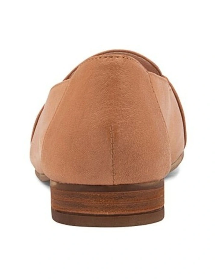 TILONY DARK TAN LEATHER LOAFERS image 3