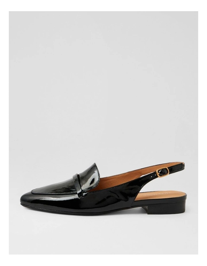 Dainer Black Patent Leather Slingback image 1