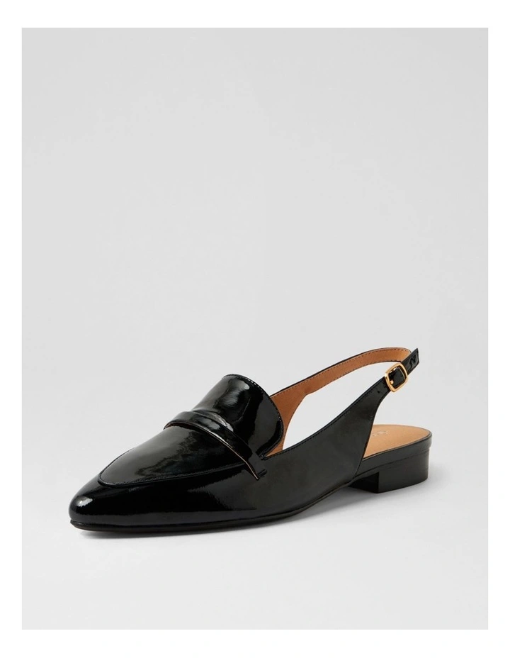 Dainer Black Patent Leather Slingback image 2