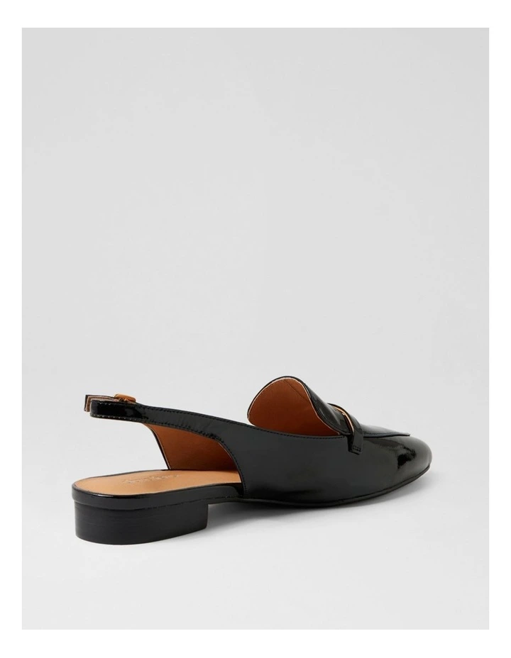 Dainer Black Patent Leather Slingback image 3