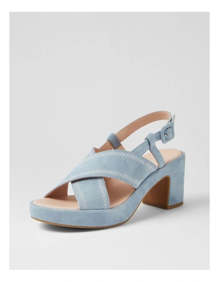 Bynndi Denim Suede Sandals image 2