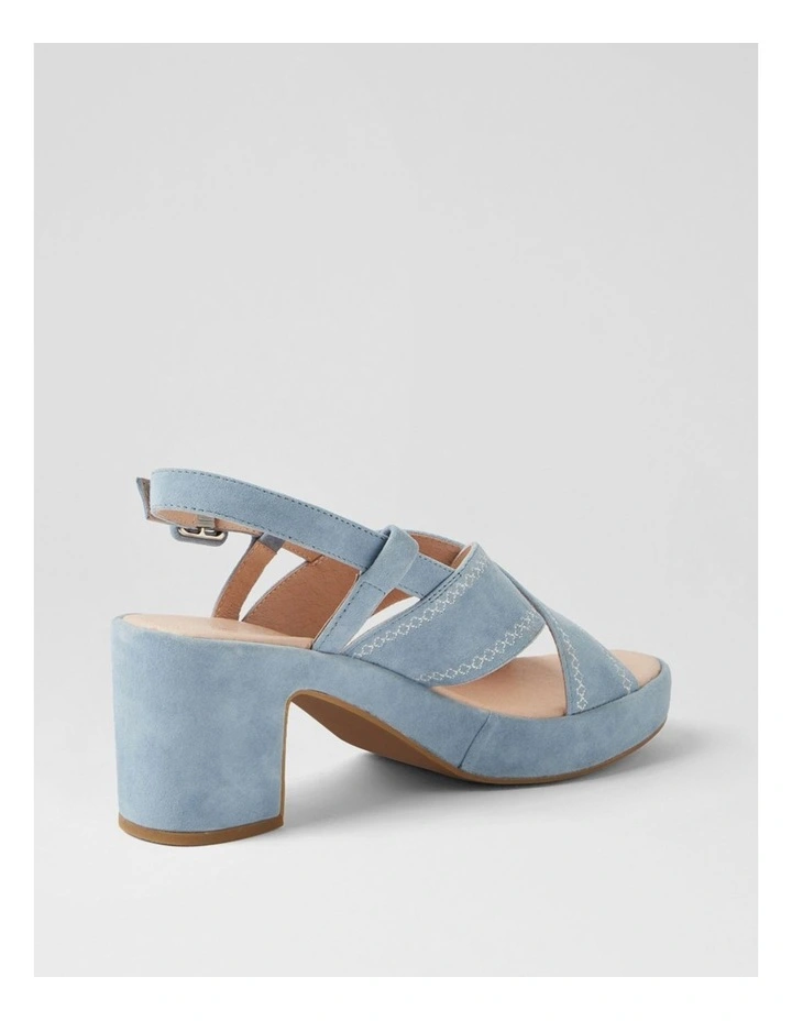 Bynndi Denim Suede Sandals image 3