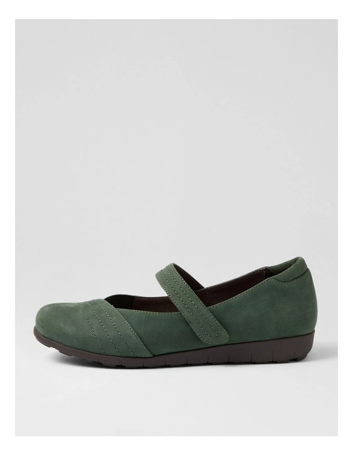 Becketts D Forest Nubuck Elastic Flat Shoes image 1