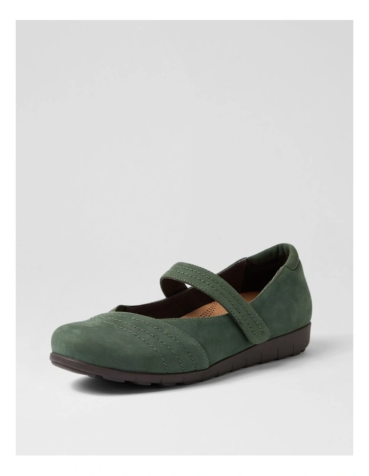 Becketts D Forest Nubuck Elastic Flat Shoes image 2