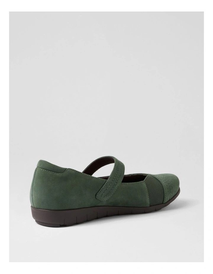 Becketts D Forest Nubuck Elastic Flat Shoes image 3