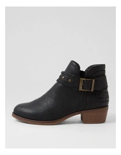 Tintan Black Ankle Boots