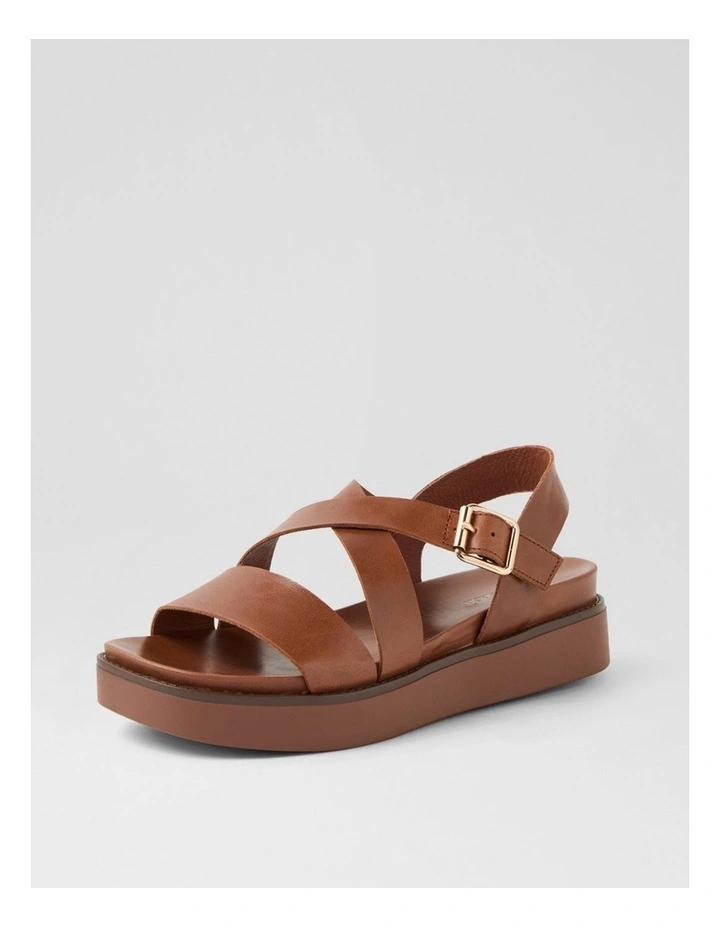 Blaklee Walnut Leather Sandals image 2