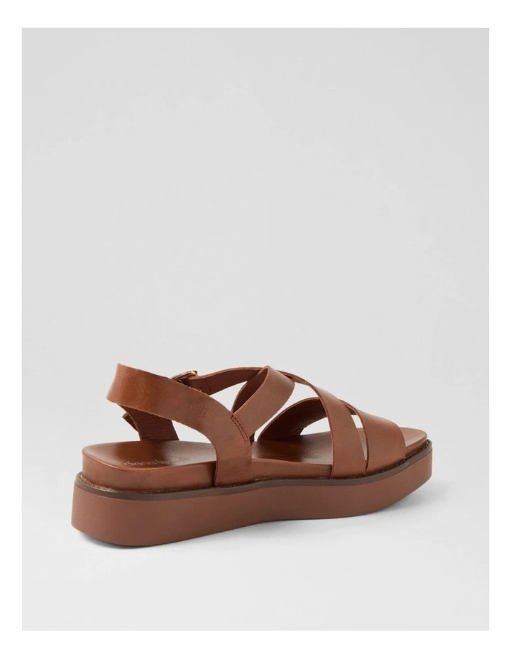 Blaklee Walnut Leather Sandals image 3