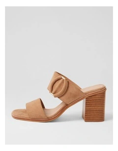 Nixoni Stone Suede Sandals