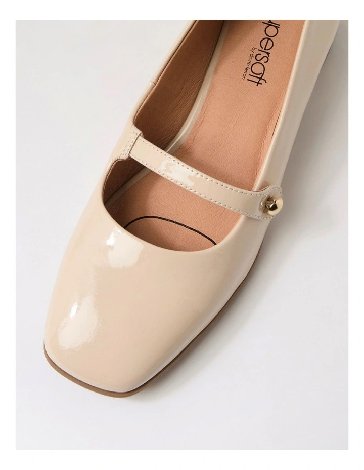 Teacher Bone Patent Leather Heels image 4