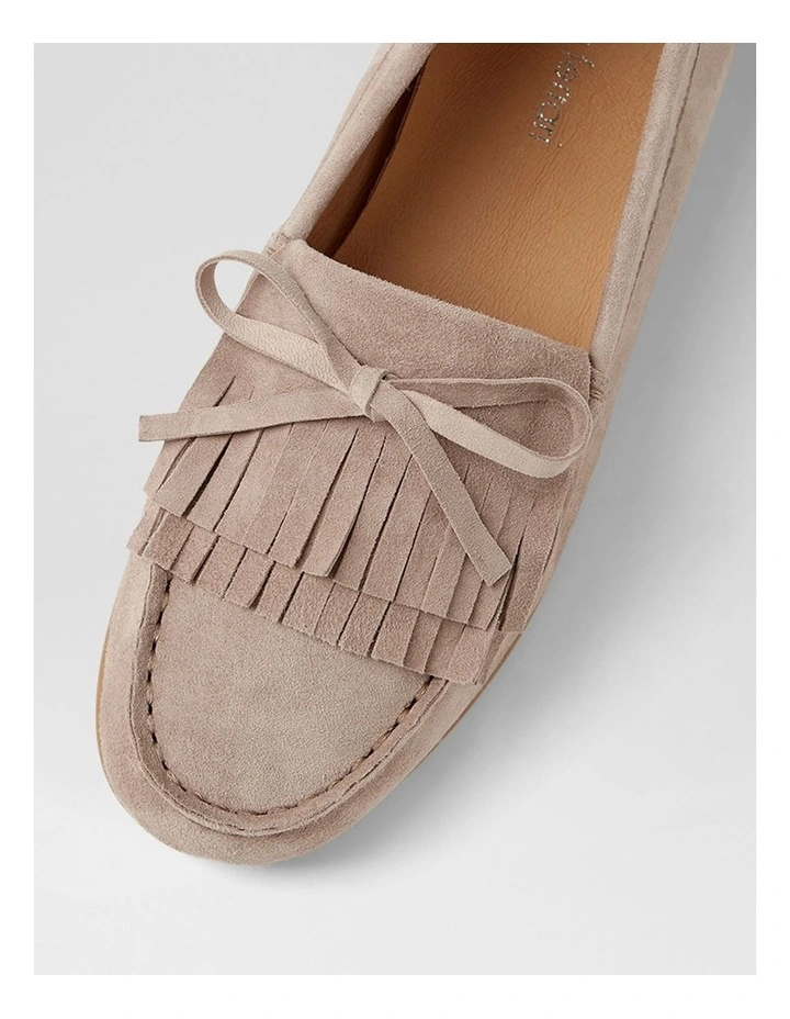 Rilem Light Taupe Suede Loafers image 4