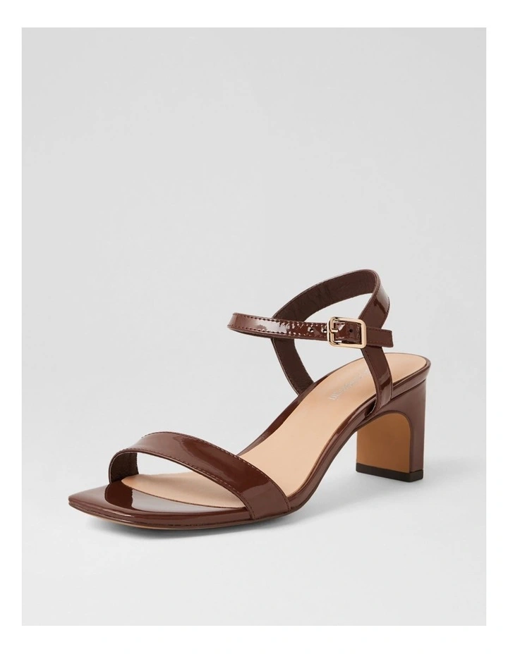 Hadeny Choc Patent Leather Sandals image 2