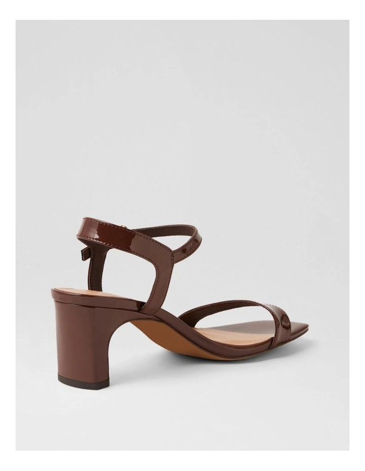 Hadeny Choc Patent Leather Sandals image 3