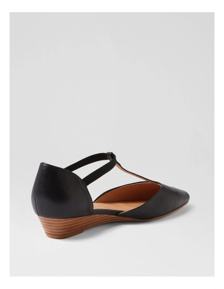 Pepps Black Natural Leather Heels image 3