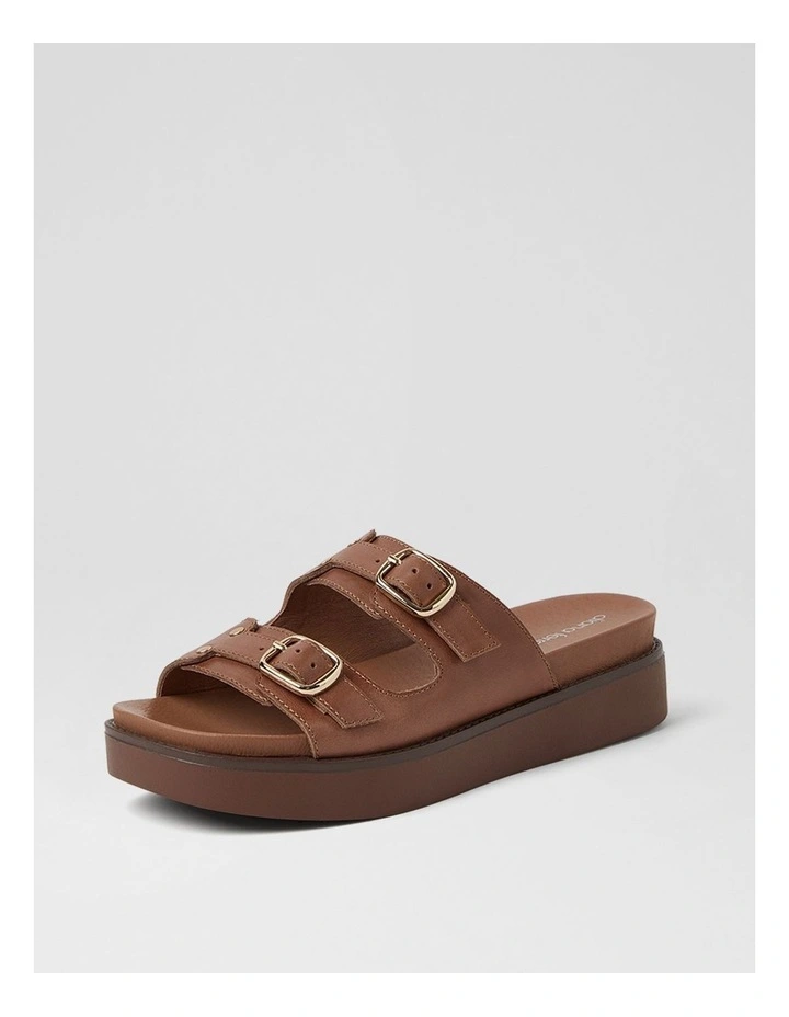 Branton Walnut Leather Sandals image 2