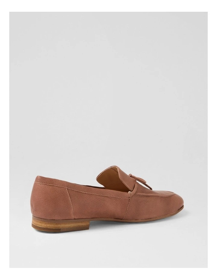 Idayne Dusty Grape Leather Flat Shoes image 3
