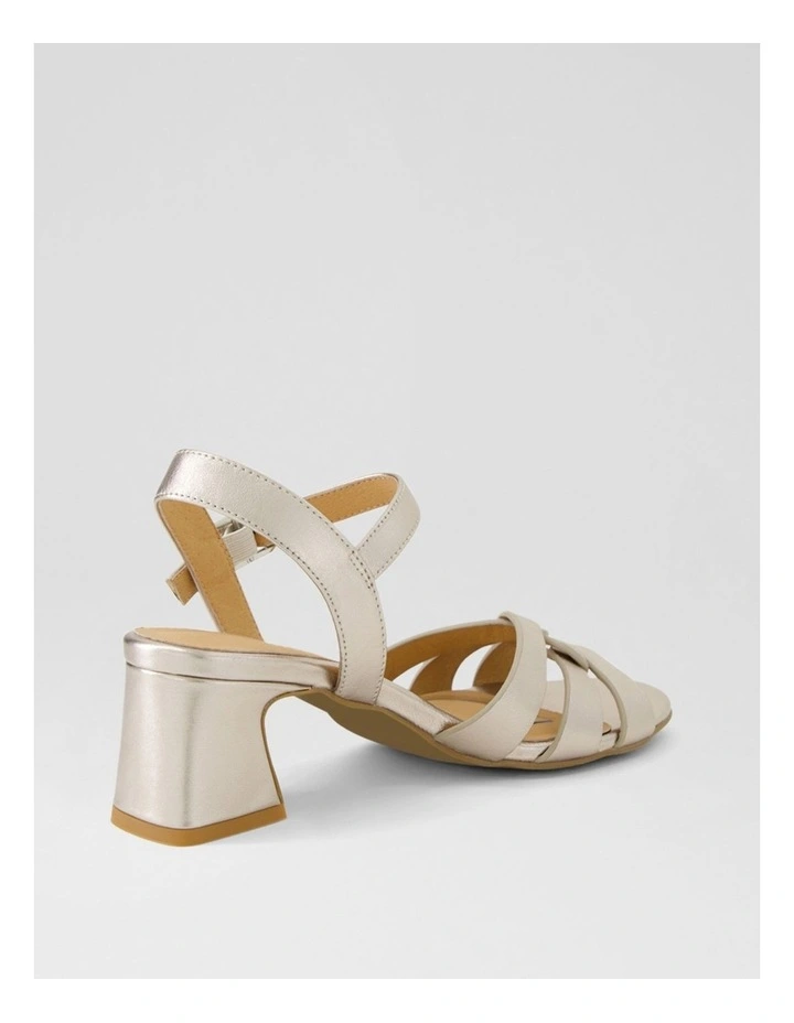 Jaydie Platino Leather Sandals image 3