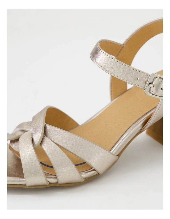Jaydie Platino Leather Sandals image 5