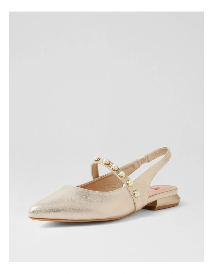 Valencia Champagne Dust Flat Shoes image 2