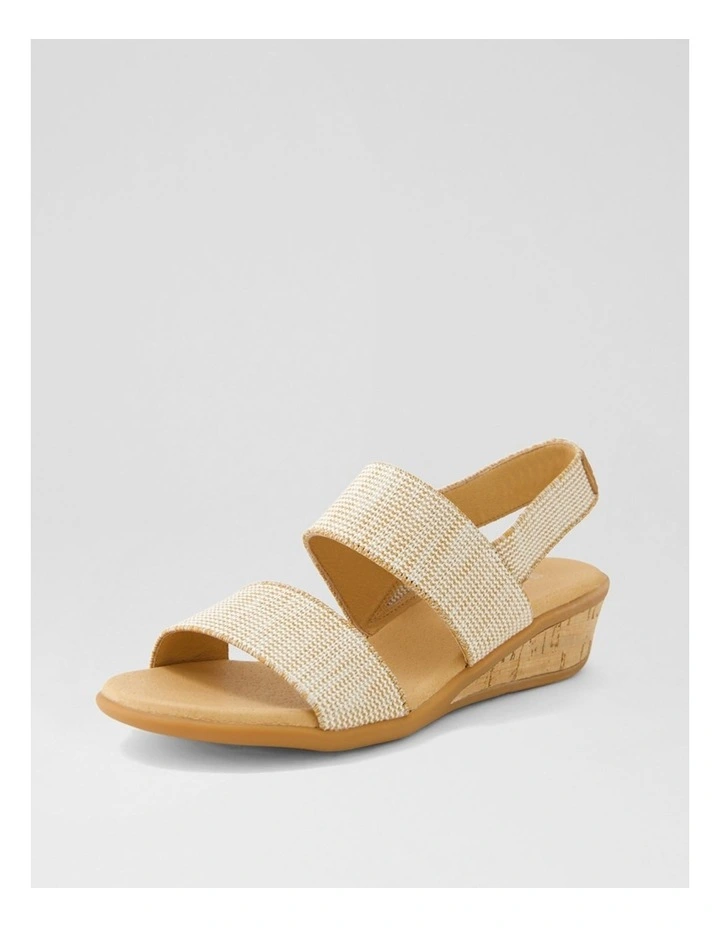 Phaedra Natural Fabric Sandals image 2