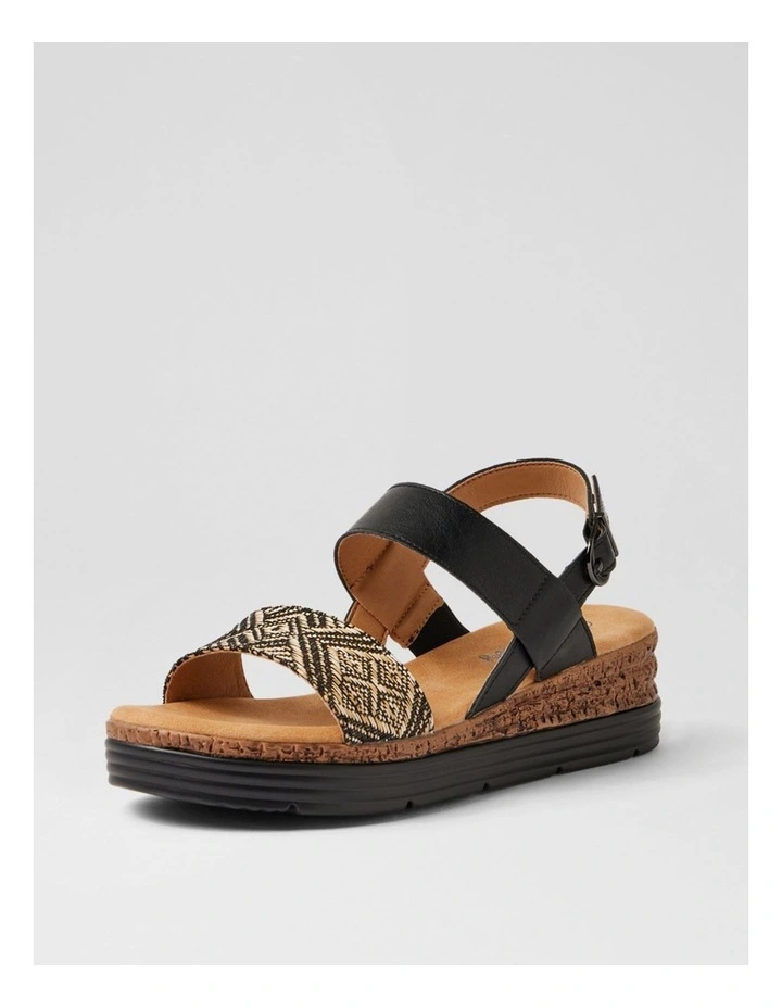Nivara Black Multi Sandals image 2