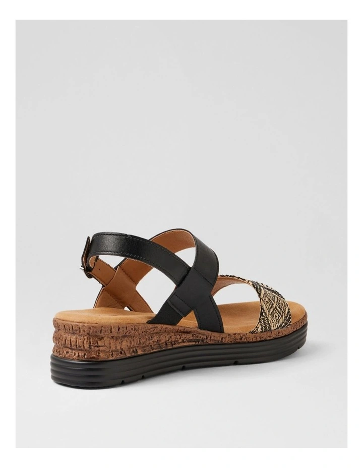 Nivara Black Multi Sandals image 3