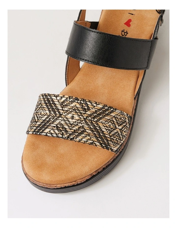Nivara Black Multi Sandals image 4