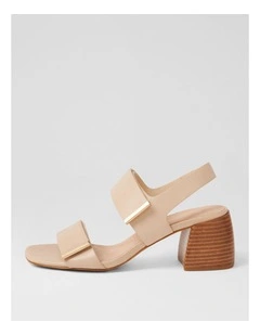 Bama Almond Leather Sandals