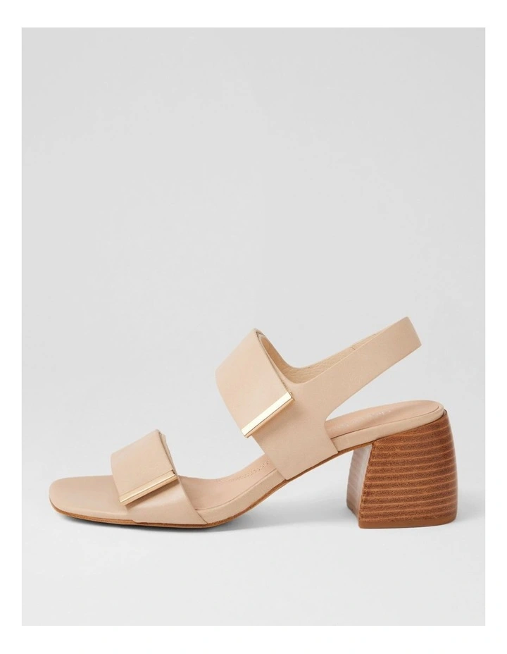 Bama Almond Leather Sandals image 1
