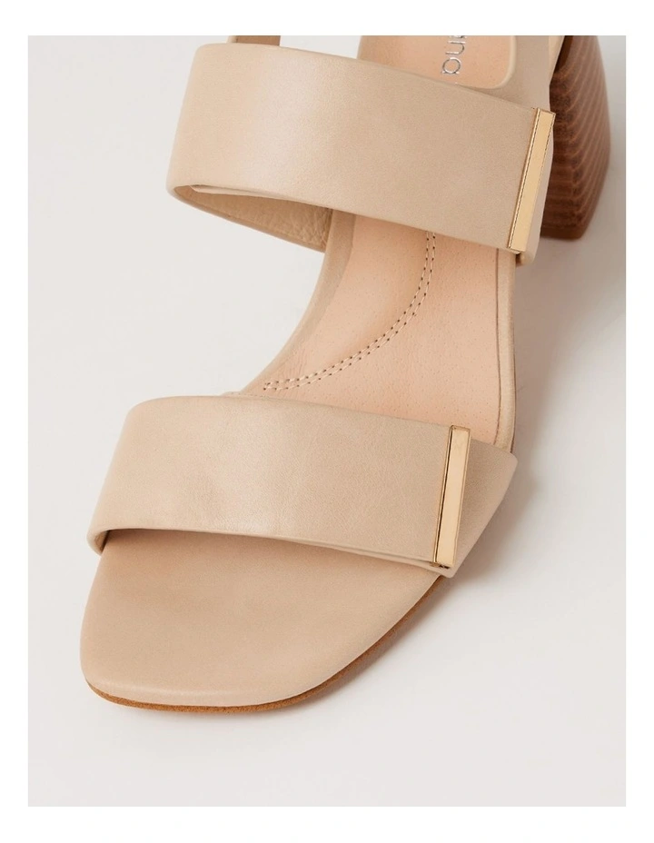 Bama Almond Leather Sandals image 4