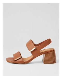 Bama Deep Tan Leather Sandals
