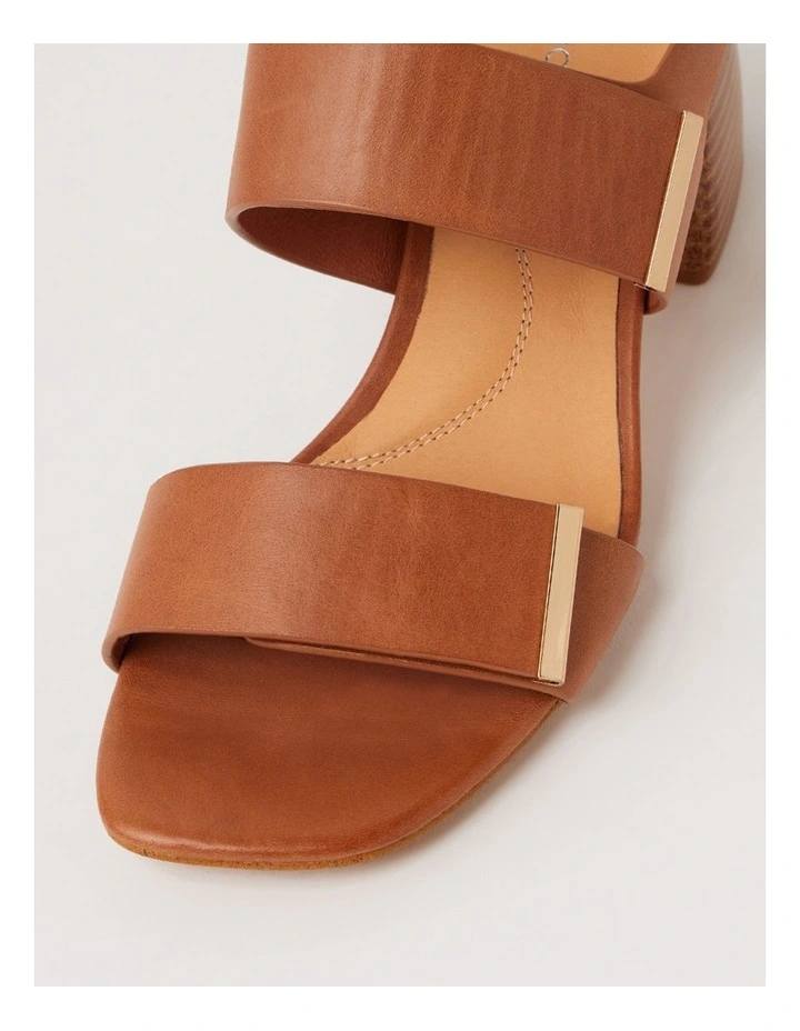 Bama Deep Tan Leather Sandals image 4