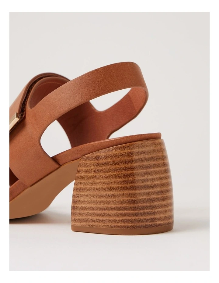 Bama Deep Tan Leather Sandals image 5