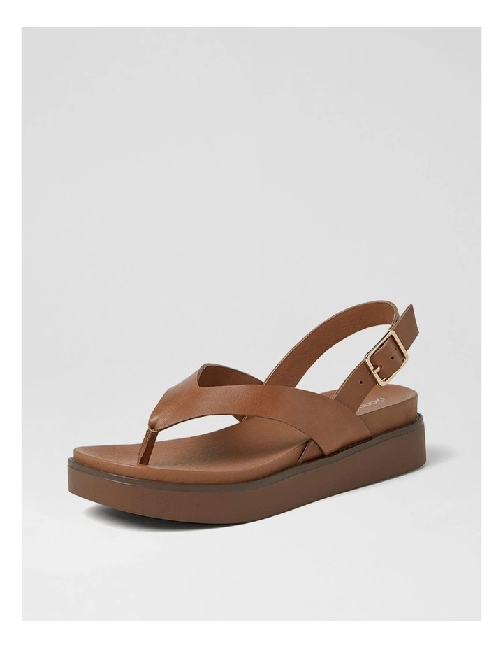 Bexta Walnut Leather Sandals image 2