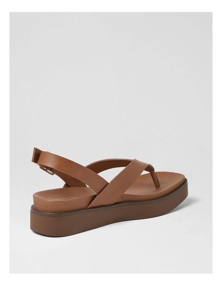 Bexta Walnut Leather Sandals image 3