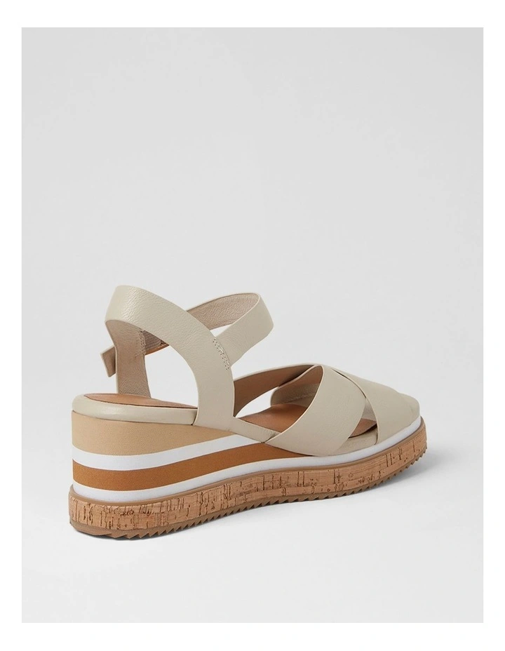 Bambe Almond Leather Sandals image 3