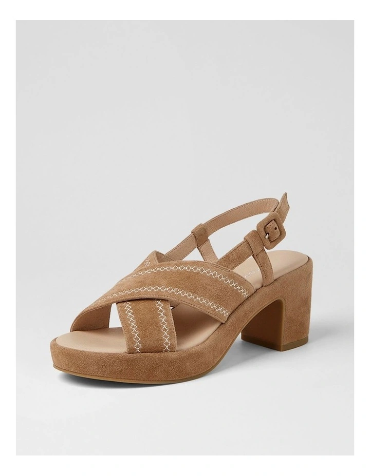 Bynndi Oak Suede Platform Sandals image 2