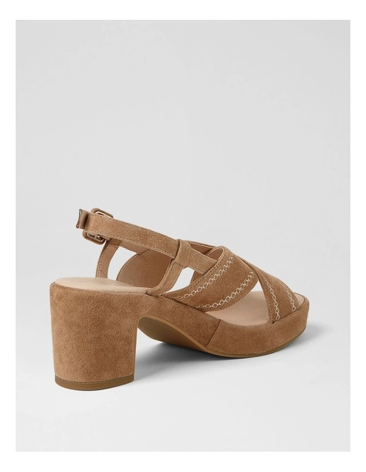 Bynndi Oak Suede Platform Sandals image 3