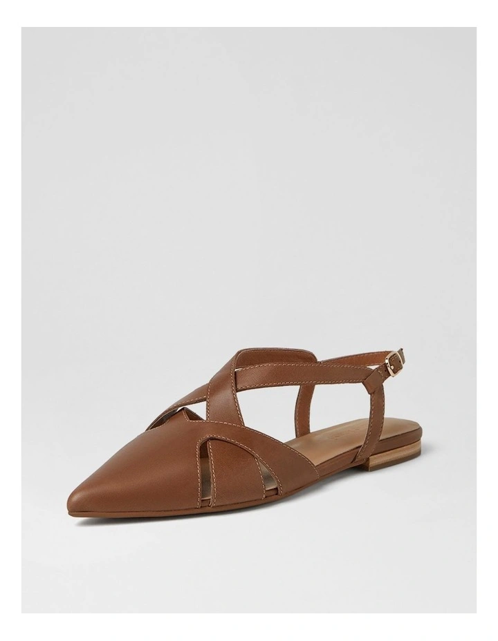 Arella Walnut Leather Sandals image 2
