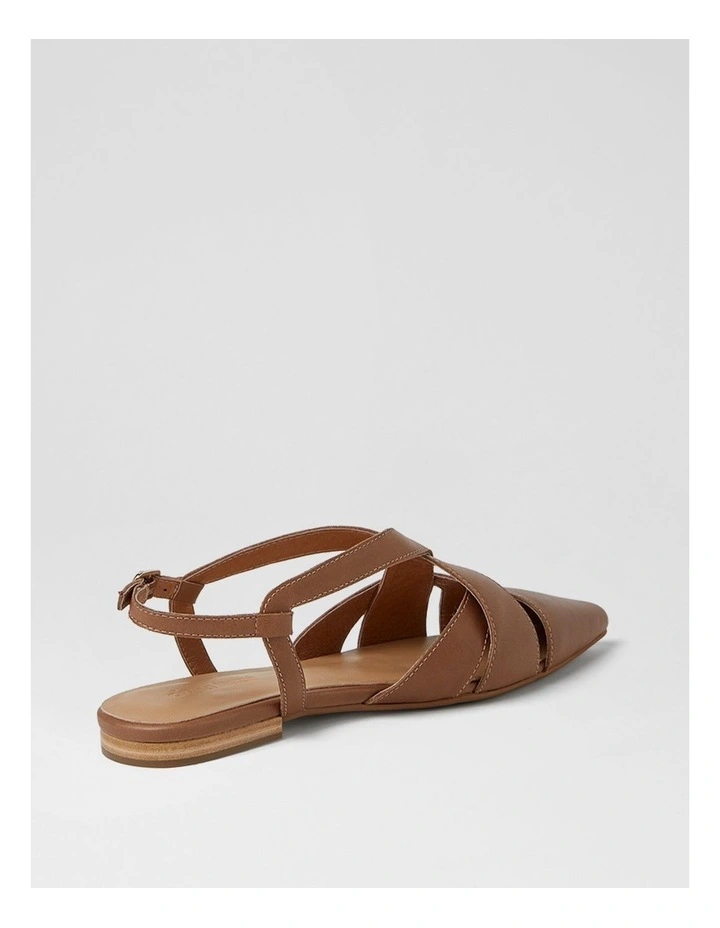 Arella Walnut Leather Sandals image 3