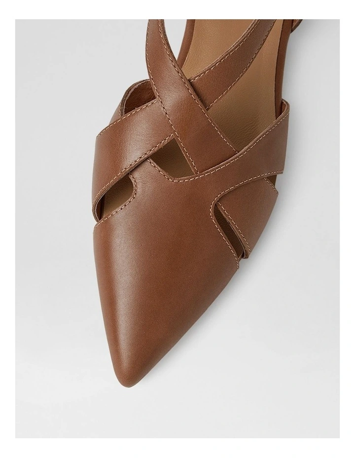 Arella Walnut Leather Sandals image 4