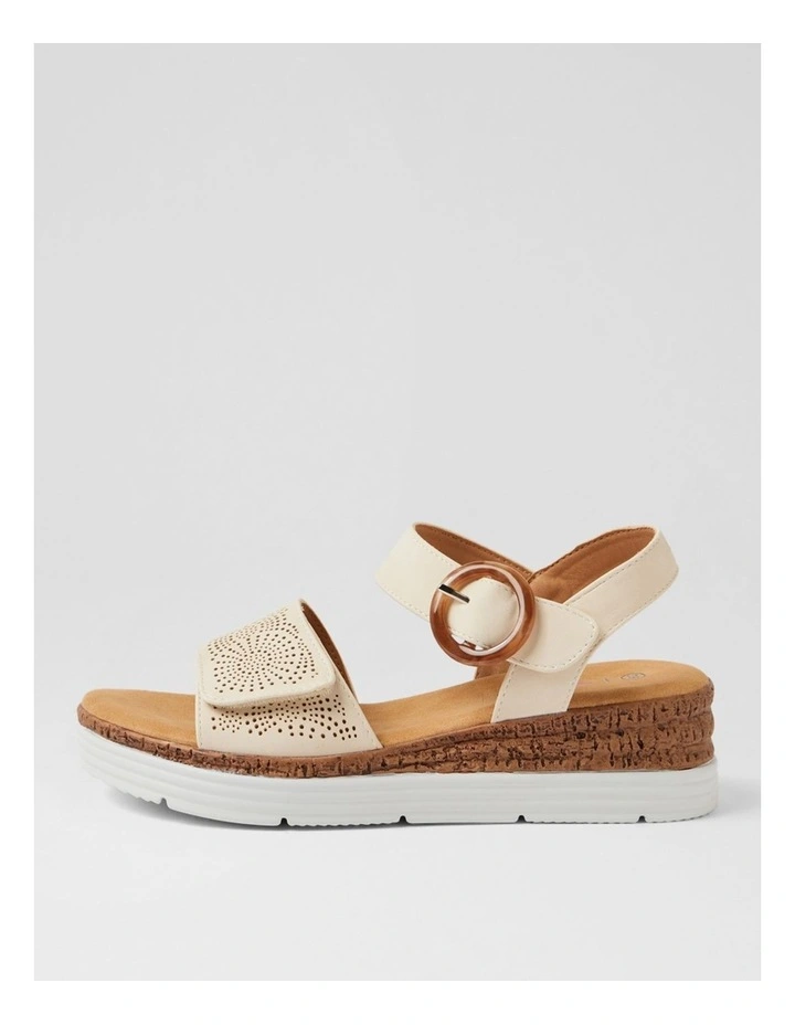 Nayela Ivory Nubuck Sandals image 1