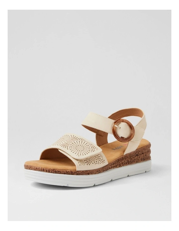 Nayela Ivory Nubuck Sandals image 2