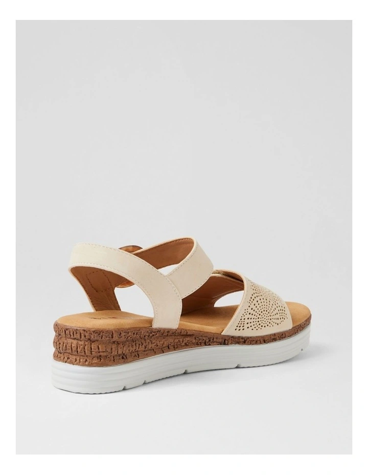 Nayela Ivory Nubuck Sandals image 3