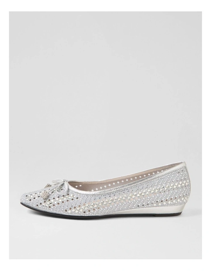 Chamomile Silver Jewels Flat Shoes image 1