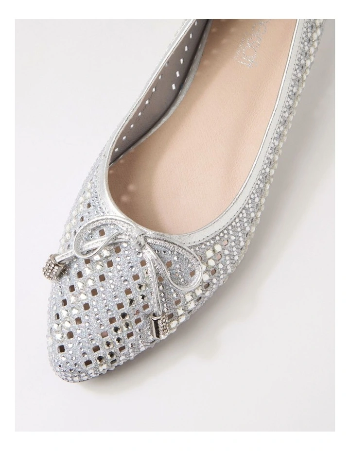 Chamomile Silver Jewels Flat Shoes image 4