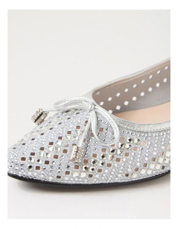 Chamomile Silver Jewels Flat Shoes image 5