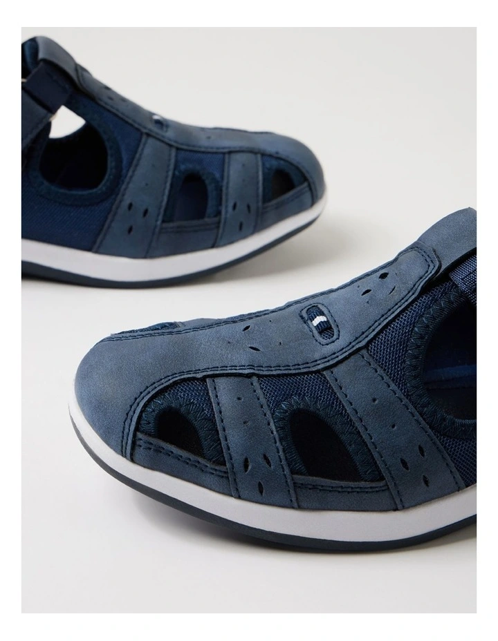 Cotte Dark Blue Flat Shoes image 5